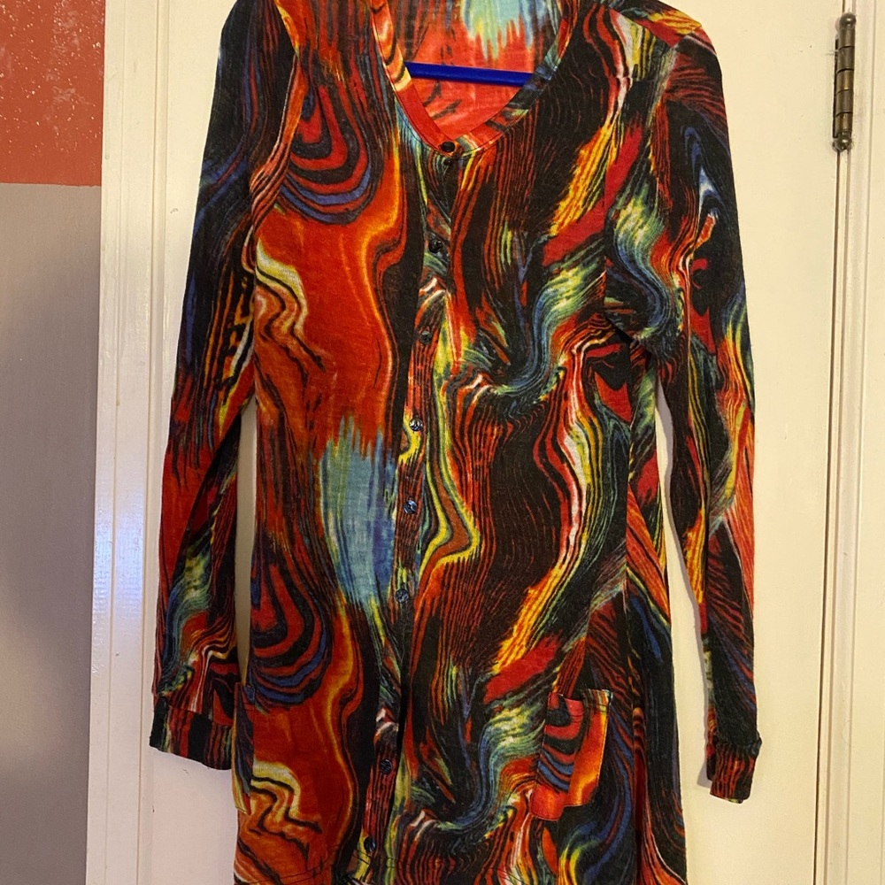 Merchant XL multi color lightweight sweater